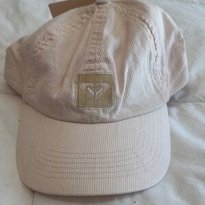 Roxy Pink Cap with Tan  Logo